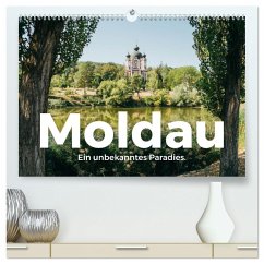 Moldau - Ein unbekanntes Paradies. (hochwertiger Premium Wandkalender 2025 DIN A2 quer), Kunstdruck in Hochglanz