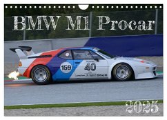 BMW M1 Procar (Wandkalender 2025 DIN A4 quer), CALVENDO Monatskalender - Calvendo;Reschinger, HP