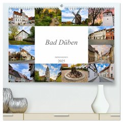 Bad Düben Impressionen (hochwertiger Premium Wandkalender 2025 DIN A2 quer), Kunstdruck in Hochglanz - Calvendo;Meutzner, Dirk