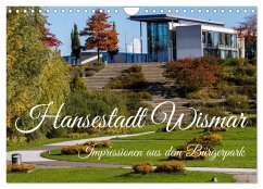 Impressionen aus dem Bürgerpark der Hansestadt Wismar (Wandkalender 2025 DIN A4 quer), CALVENDO Monatskalender