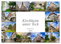 Kirchheim unter Teck Impressionen (Wandkalender 2025 DIN A3 quer), CALVENDO Monatskalender