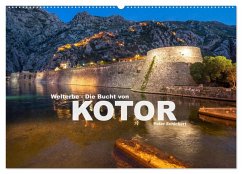 Welterbe - Die Bucht von Kotor (Wandkalender 2025 DIN A2 quer), CALVENDO Monatskalender