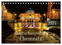 Kulturhauptstadt Chemnitz (Tischkalender 2025 DIN A5 quer), CALVENDO Monatskalender