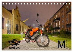 Simson S51c (Tischkalender 2025 DIN A5 quer), CALVENDO Monatskalender