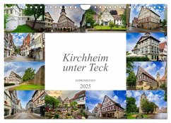 Kirchheim unter Teck Impressionen (Wandkalender 2025 DIN A4 quer), CALVENDO Monatskalender