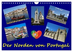 Der Norden von Portugal (Wandkalender 2025 DIN A4 quer), CALVENDO Monatskalender
