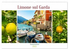 Limone sul Garda - Traumreiseziel (Wandkalender 2025 DIN A2 quer), CALVENDO Monatskalender