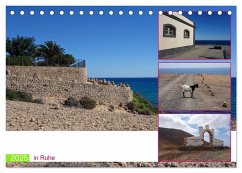 Fuerteventura in Ruhe (Tischkalender 2025 DIN A5 quer), CALVENDO Monatskalender - Calvendo;D. Grieswald, Heike