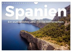 Spanien - Ein wundervolles Land mit viel Sonnenschein. (Wandkalender 2025 DIN A4 quer), CALVENDO Monatskalender - Calvendo;Scott, M.