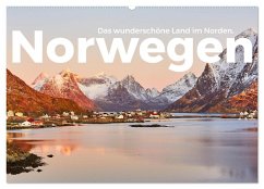 Norwegen - Das wunderschöne Land im Norden. (Wandkalender 2025 DIN A2 quer), CALVENDO Monatskalender