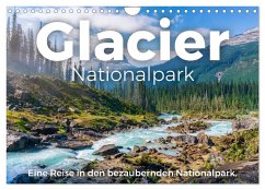 Glacier Nationalpark - Eine Reise in den bezaubernden Nationalpark. (Wandkalender 2025 DIN A4 quer), CALVENDO Monatskalender