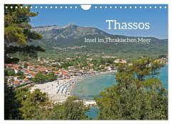 Thassos - Insel im Thrakischen Meer (Wandkalender 2025 DIN A4 quer), CALVENDO Monatskalender - Calvendo;Kuttig, Siegfried