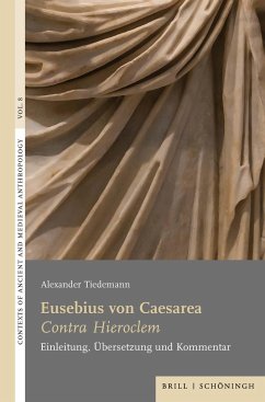 Cover Eusebius von Caesarea: <i>Contra Hieroclem</i>