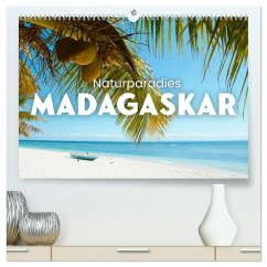 Naturparadies Madagaskar (hochwertiger Premium Wandkalender 2025 DIN A2 quer), Kunstdruck in Hochglanz - Calvendo;SF