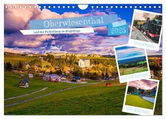 Oberwiesenthal und der Fichtelberg im Erzgebirge (Wandkalender 2025 DIN A4 quer), CALVENDO Monatskalender