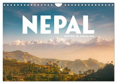 Nepal - Mitten im Himalaya (Wandkalender 2025 DIN A4 quer), CALVENDO Monatskalender