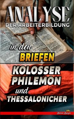 Analyse der Arbeiterbildung in den Briefen an die Kolosser, Philemon und Thessaloniche (Die Lehre von der Arbeit in der Bibel, #30) (eBook, ePUB) - Predigten, Biblische