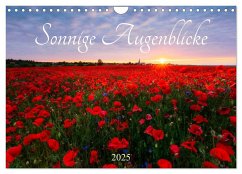 Sonnige Augenblicke (Wandkalender 2025 DIN A4 quer), CALVENDO Monatskalender