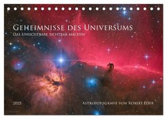Geheimnisse des Universums (Tischkalender 2025 DIN A5 quer), CALVENDO Monatskalender