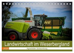 Landwirtschaft im Weserbergland (Tischkalender 2025 DIN A5 quer), CALVENDO Monatskalender - Calvendo;Witt, Simon