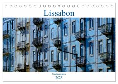 Lissabon Stadtansichten 2025 (Tischkalender 2025 DIN A5 quer), CALVENDO Monatskalender