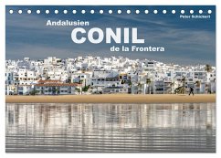 Andalusien - Conil de la Frontera (Tischkalender 2025 DIN A5 quer), CALVENDO Monatskalender