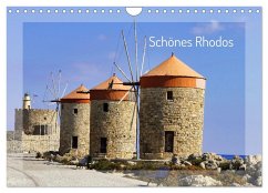 Schönes Rhodos (Wandkalender 2025 DIN A4 quer), CALVENDO Monatskalender