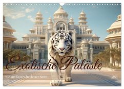 Exotische Paläste (Wandkalender 2025 DIN A3 quer), CALVENDO Monatskalender
