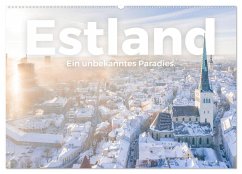 Estland - Ein unbekanntes Paradies. (Wandkalender 2025 DIN A2 quer), CALVENDO Monatskalender