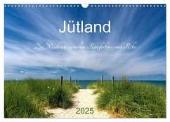 Jütland. Die Westküste zwischen Ringkøbing und Ribe (Wandkalender 2025 DIN A3 quer), CALVENDO Monatskalender - Calvendo;Kolfenbach, Klaus