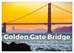 Golden Gate Bridge - Das berühmte Wahrzeichen von San Francisco. (Wandkalender 2025 DIN A2 quer), CALVENDO Monatskalender - Calvendo;Scott, M.