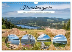 Hochschwarzwald - Traumhafte Landschaften im Schwarzwald (Wandkalender 2025 DIN A4 quer), CALVENDO Monatskalender - Calvendo;Kleinfeld, Thorsten