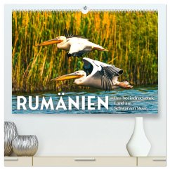 Rumänien - Das beeindruckende Land am Schwarzen Meer. (hochwertiger Premium Wandkalender 2025 DIN A2 quer), Kunstdruck in Hochglanz