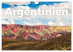 Argentinien - Das bezaubernde Land in Südamerika. (Wandkalender 2025 DIN A4 quer), CALVENDO Monatskalender