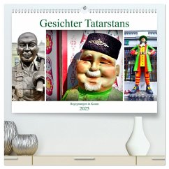Gesichter Tatarstans - Begegnungen in Kasan (hochwertiger Premium Wandkalender 2025 DIN A2 quer), Kunstdruck in Hochglanz - Calvendo;Löwis of Menar, Henning von