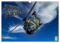 Helikopter in Aktion (Wandkalender 2025 DIN A3 quer), CALVENDO Monatskalender