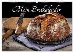 Mein Brotkalender (Wandkalender 2025 DIN A2 quer), CALVENDO Monatskalender