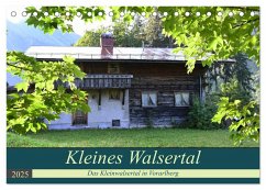 Kleines Walsertal - Das Kleinwalsertal in Vorarlberg (Tischkalender 2025 DIN A5 quer), CALVENDO Monatskalender