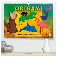 ORIGAMI - Kreativität ohne Grenzen (hochwertiger Premium Wandkalender 2025 DIN A2 quer), Kunstdruck in Hochglanz