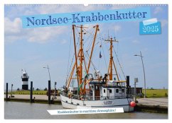 Nordsee-Krabbenkutter (Wandkalender 2025 DIN A2 quer), CALVENDO Monatskalender - Calvendo;Klünder, Günther