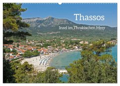 Thassos - Insel im Thrakischen Meer (Wandkalender 2025 DIN A2 quer), CALVENDO Monatskalender - Calvendo;Kuttig, Siegfried