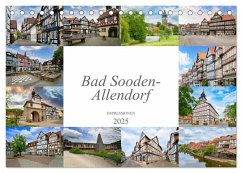 Bad Sooden-Allendorf Impressionen (Tischkalender 2025 DIN A5 quer), CALVENDO Monatskalender