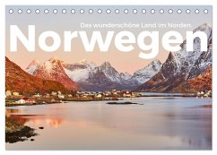 Norwegen - Das wunderschöne Land im Norden. (Tischkalender 2025 DIN A5 quer), CALVENDO Monatskalender - Calvendo;Scott, M.
