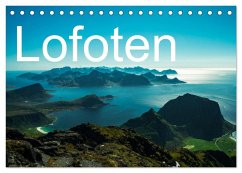 Lofoten (Tischkalender 2025 DIN A5 quer), CALVENDO Monatskalender