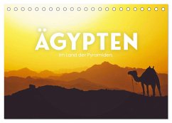 Ägypten - Im Land der Pyramiden. (Tischkalender 2025 DIN A5 quer), CALVENDO Monatskalender