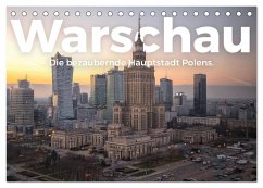 Warschau - Die bezaubernde Hauptstadt Polens. (Tischkalender 2025 DIN A5 quer), CALVENDO Monatskalender