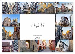 Alsfeld Impressionen (Tischkalender 2025 DIN A5 quer), CALVENDO Monatskalender - Calvendo;Meutzner, Dirk