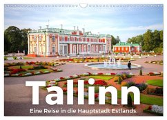 Tallinn - Eine Reise in die Hauptstadt Estlands. (Wandkalender 2025 DIN A3 quer), CALVENDO Monatskalender