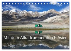 Mit dem Allradcamper durch Asien (Tischkalender 2025 DIN A5 quer), CALVENDO Monatskalender - Calvendo;Gerner, Gabriele