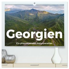Georgien - Ein phänomenales Naturparadies. (hochwertiger Premium Wandkalender 2025 DIN A2 quer), Kunstdruck in Hochglanz